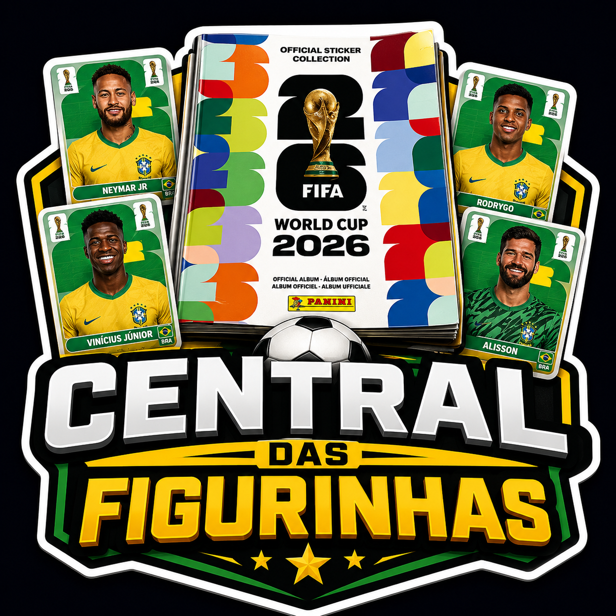 Central das Figurinhas - Álbum da Copa 2026